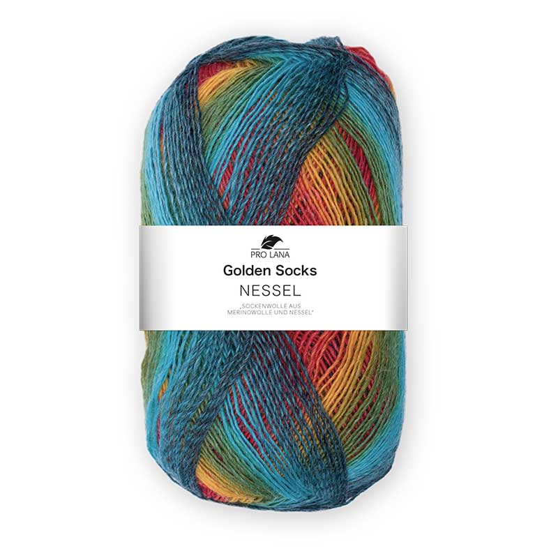 Golden Socks Nessel Farbe 81 regenbogen