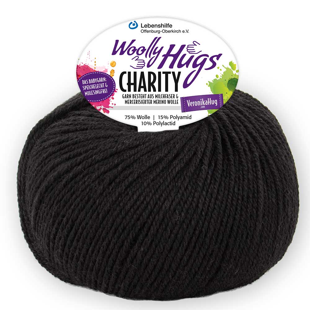 Woolly Hugs Charity  Fb. 99 schwarz