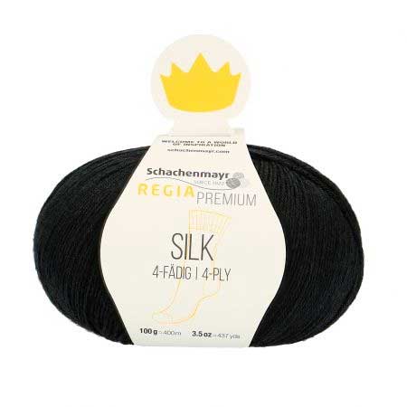 Regia Premium Silk schwarz (00099)