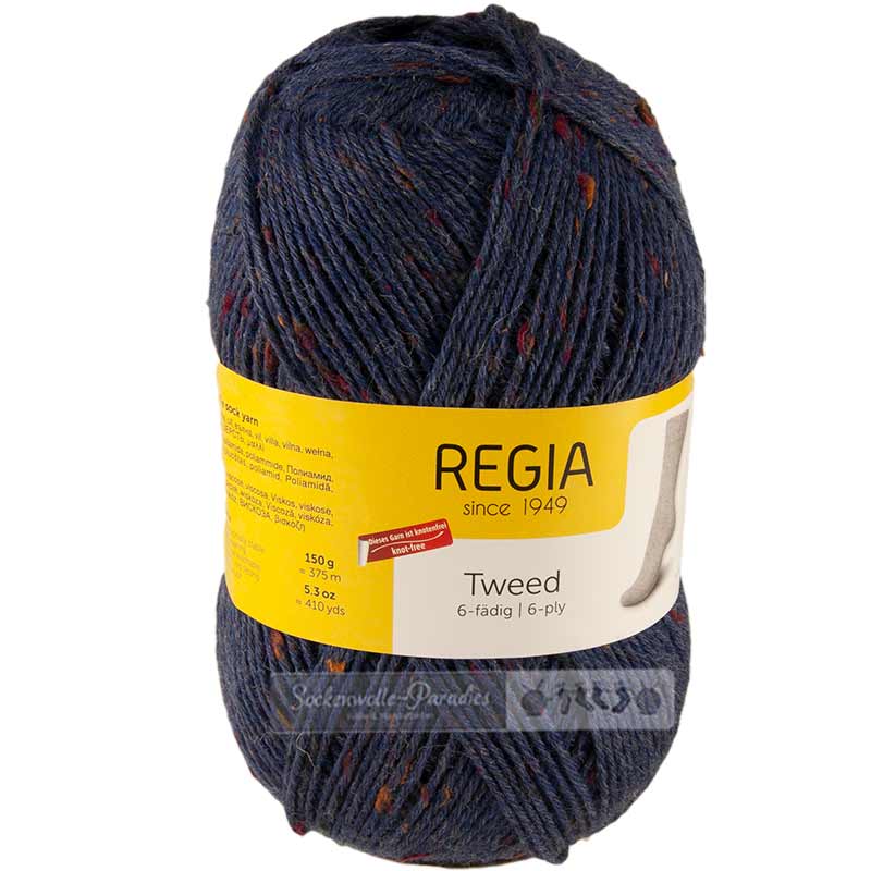 Regia Tweed 6-fach 150g Fb.0052 jeans
