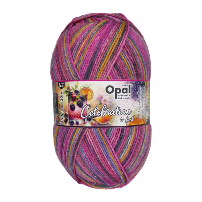 Opal Celebration 6-fach - Saurer Brombeermix (11691)