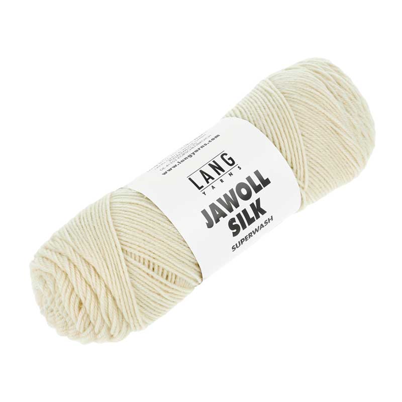 Lang Yarns Jawoll Silk Farbe 0194 offwhite