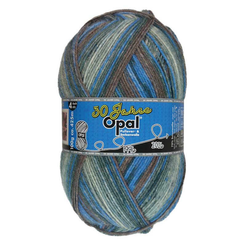 Opal 30 Jahre - Die Verwandlung - aus weiß wird bunt (11741) 4-fach
