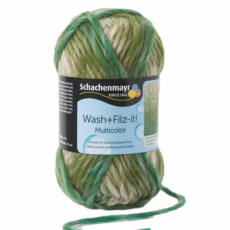 Schachenmayr Wash+Filz-it! Multicolor 204 jungle color