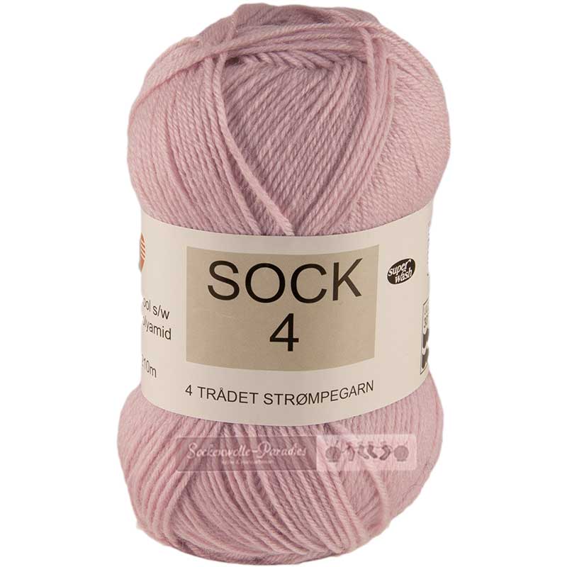 Hjertegarn Sock 4 Farbe 6995 rosa