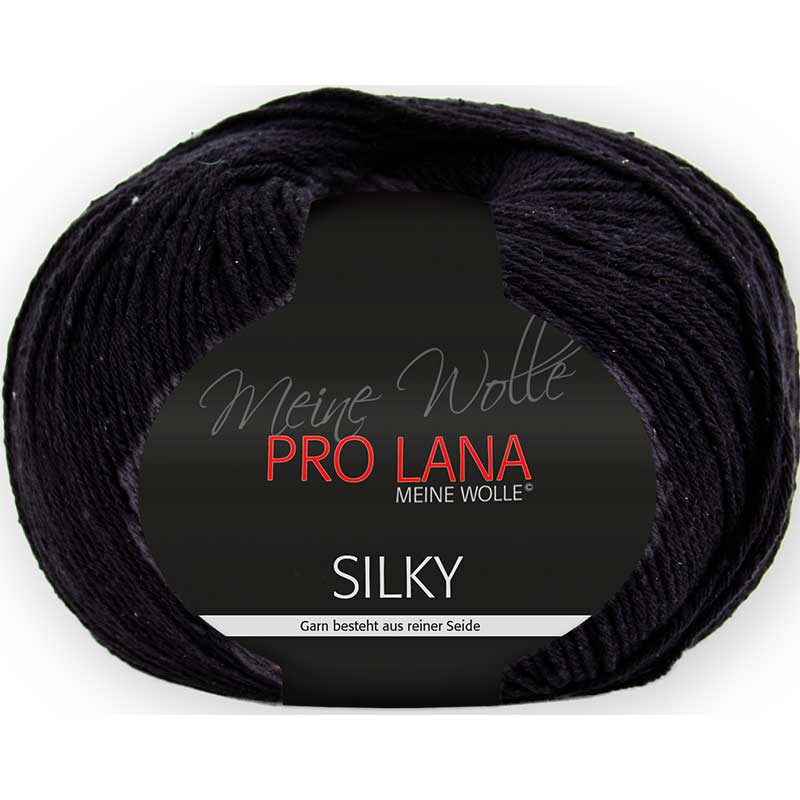 Pro Lana Silky Farbe 99 schwarz