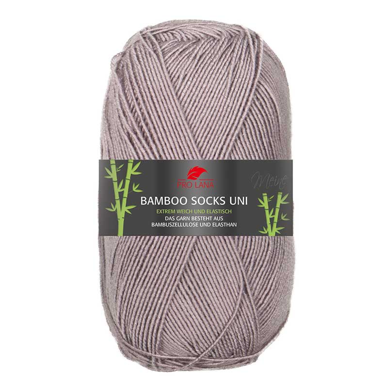 Pro Lana Bamboo Socks uni Farbe 42 hyazinth