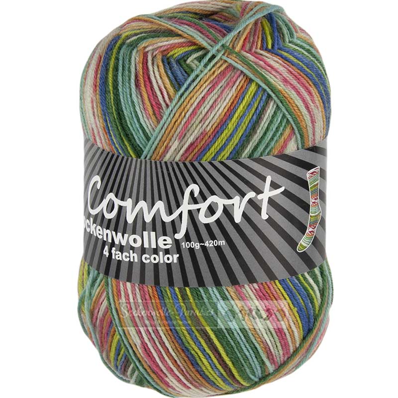 Comfort Sockenwolle Color Nordic Summer Farbe 02-424