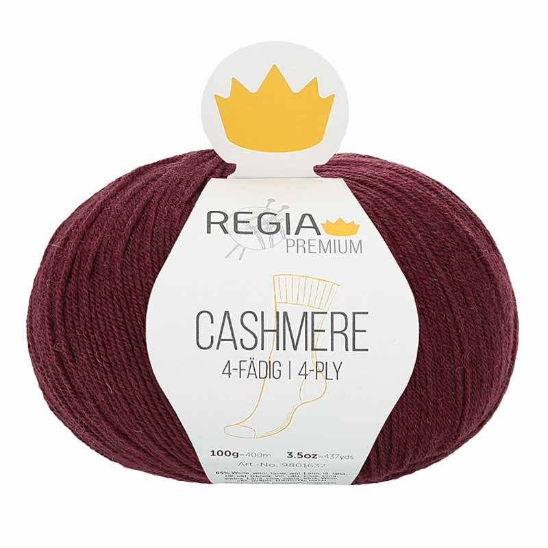 Regia Premium Cashmere wine red (00085)