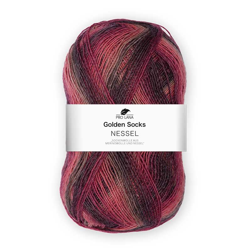 Golden Socks Nessel Farbe 84 rot