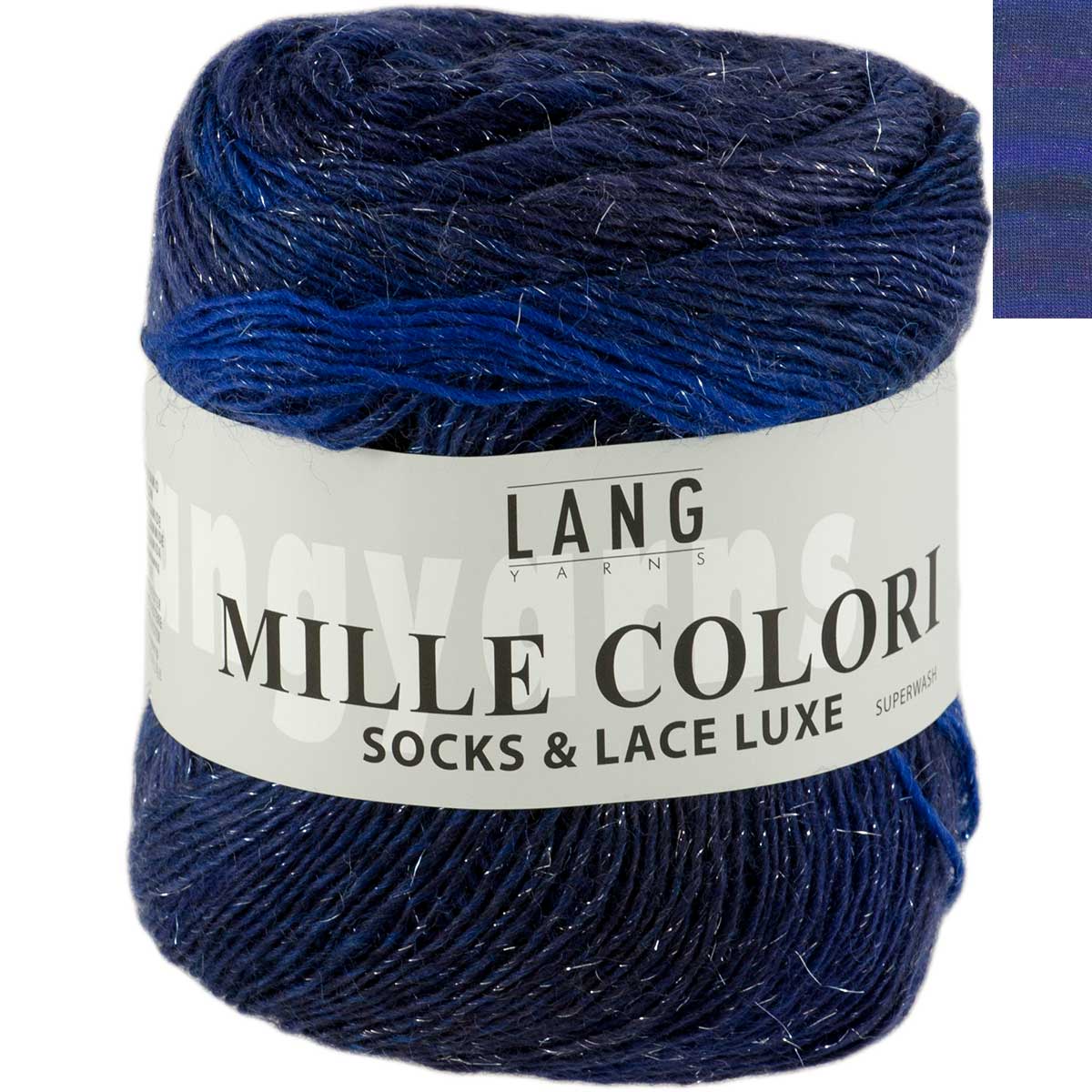 Lang Yarns Mille Colori Socks & Lace Luxe Farbe 35