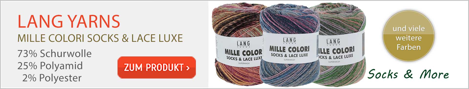 Lang Yarns Mille Colori Socks & Lace