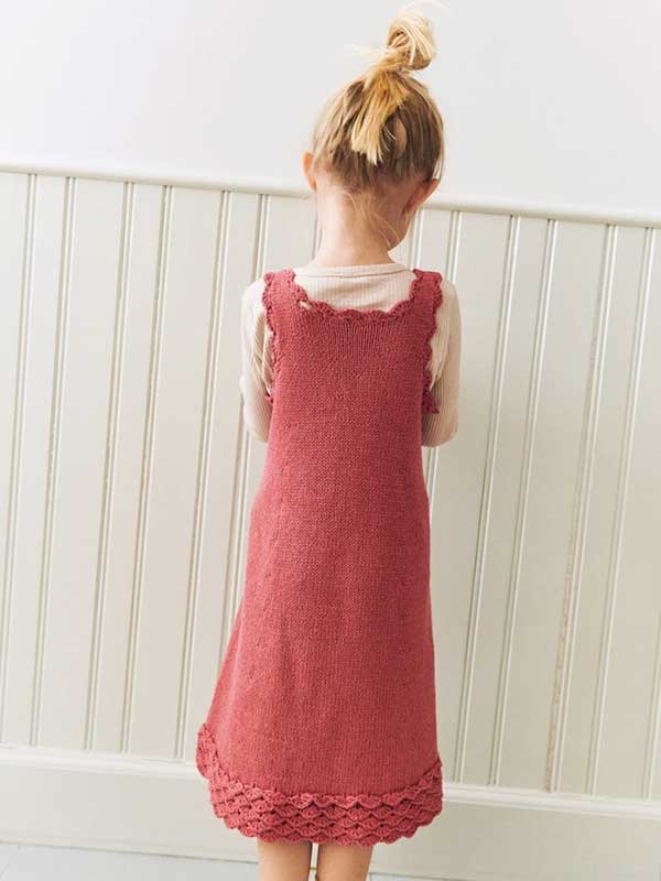 Sandnes Einzelanleitung 2603 Nr. 1 Roselyn Dress Junior