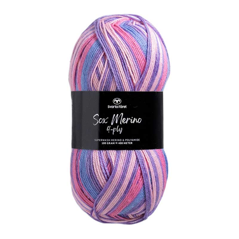 Svarta Fåret Sox Merino Color 444008