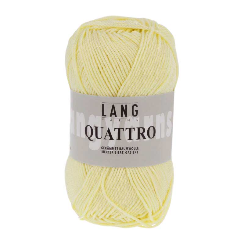 Lang Yarns Quattro Farbe 0213 blassgelb