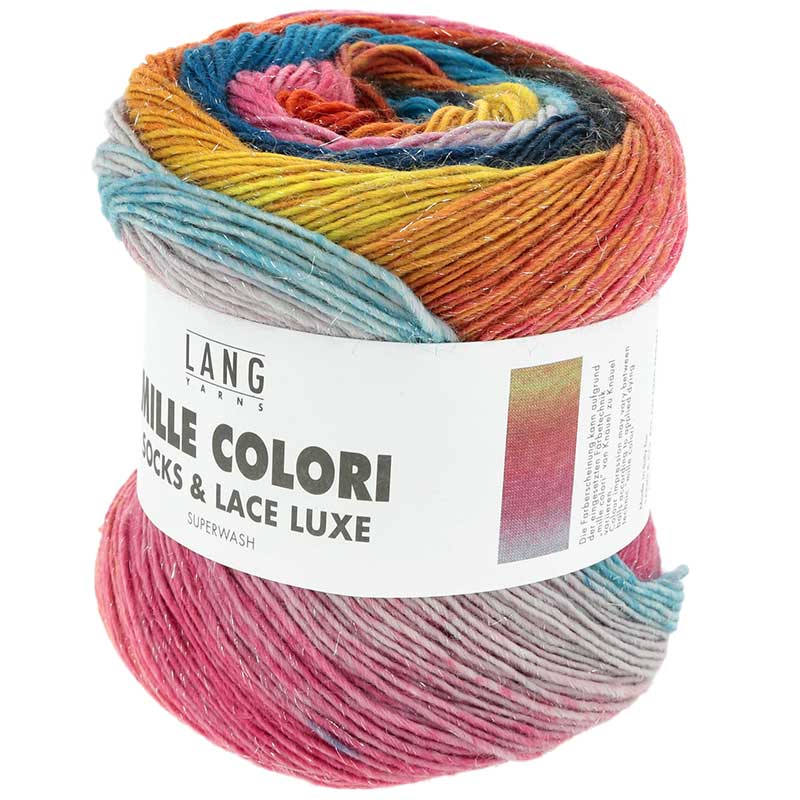 Lang Yarns Mille Colori Socks & Lace Luxe Farbe 212