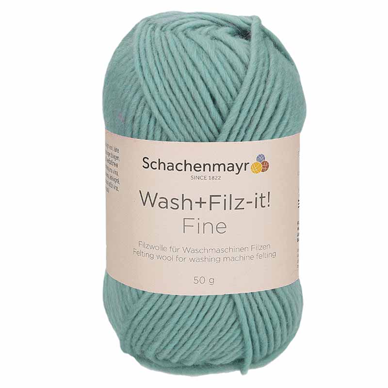 Schachenmayr Wash+Filz-it! Fine Farbe 146 aqua