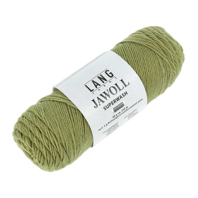 Lang Yarns Jawoll Uni Farbe 0116 kiwi