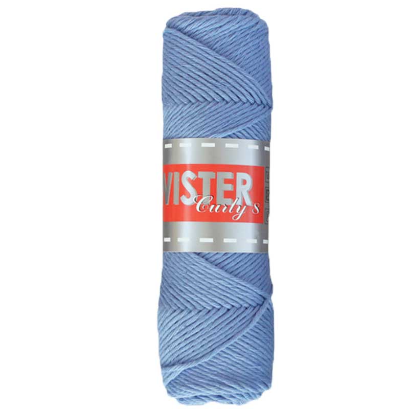 Twister Curly 8  Farbe 53 blau