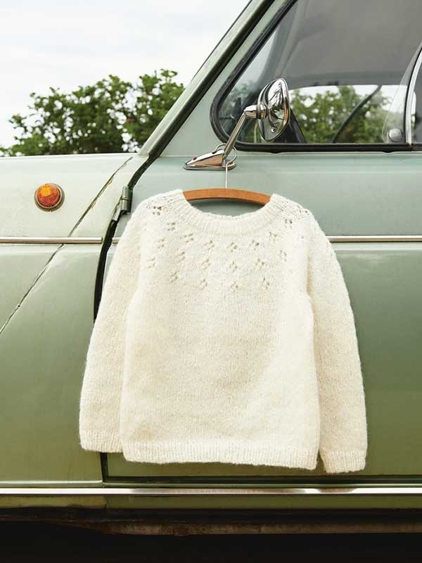 Sandnes Einzelanleitung 2506 Nr. 7 Sweet Pea Sweater Junior