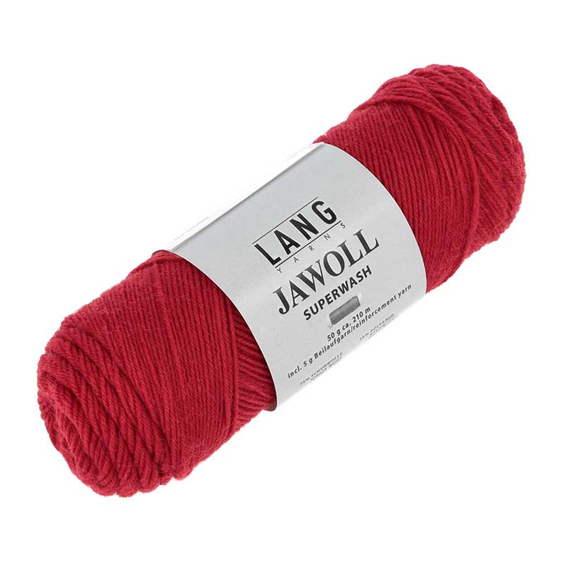 Lang Yarns Jawoll Uni Farbe 0060 rot