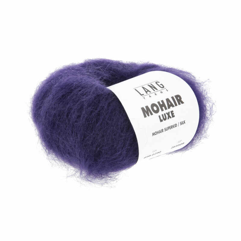 Lang Yarns Mohair Luxe Farbe 290 violett royal