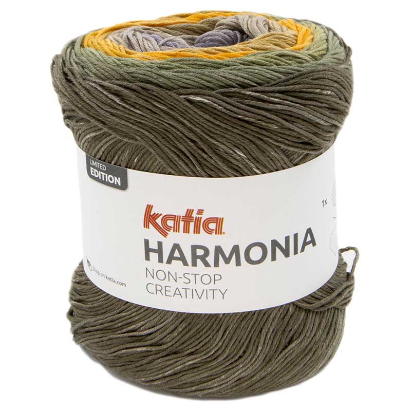 Katia Harmonia Farbe 212 lila-gelb-grau
