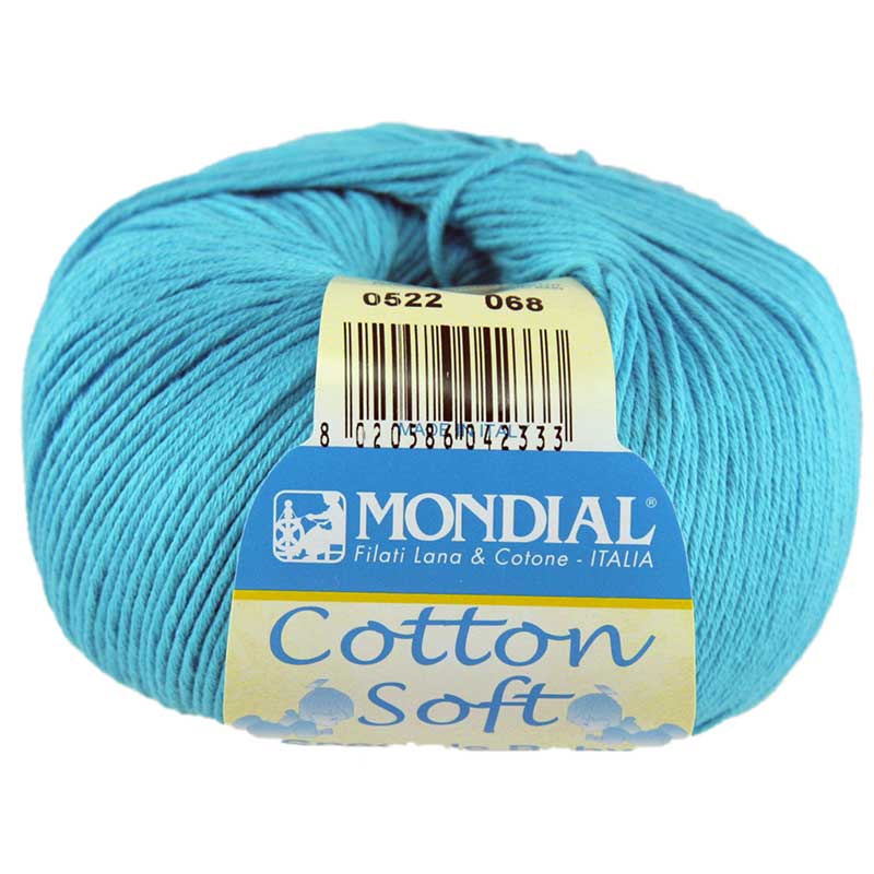 Mondial Cotton soft Speciale Baby Fb. 522 aqua