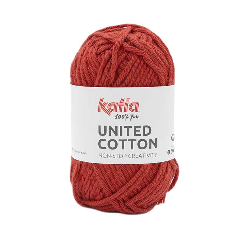 Katia United Cotton Farbe 04 rot