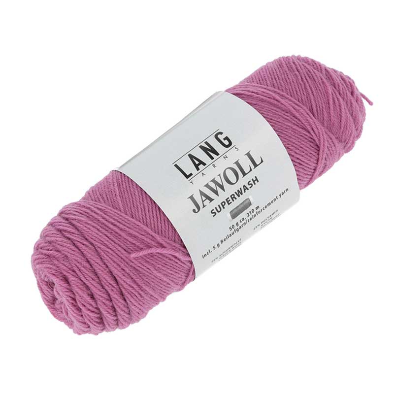 Lang Yarns Jawoll Uni Farbe 0119 rosa