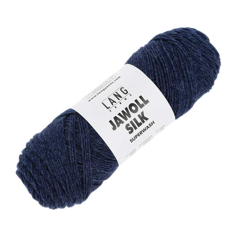 Lang Yarns Jawoll Silk Farbe 0125 navy