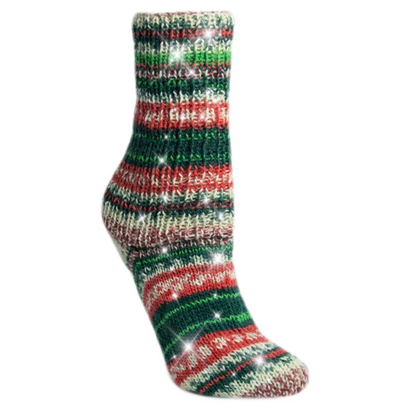 Rellana Flotte Socke Christmas metallic (2805)
