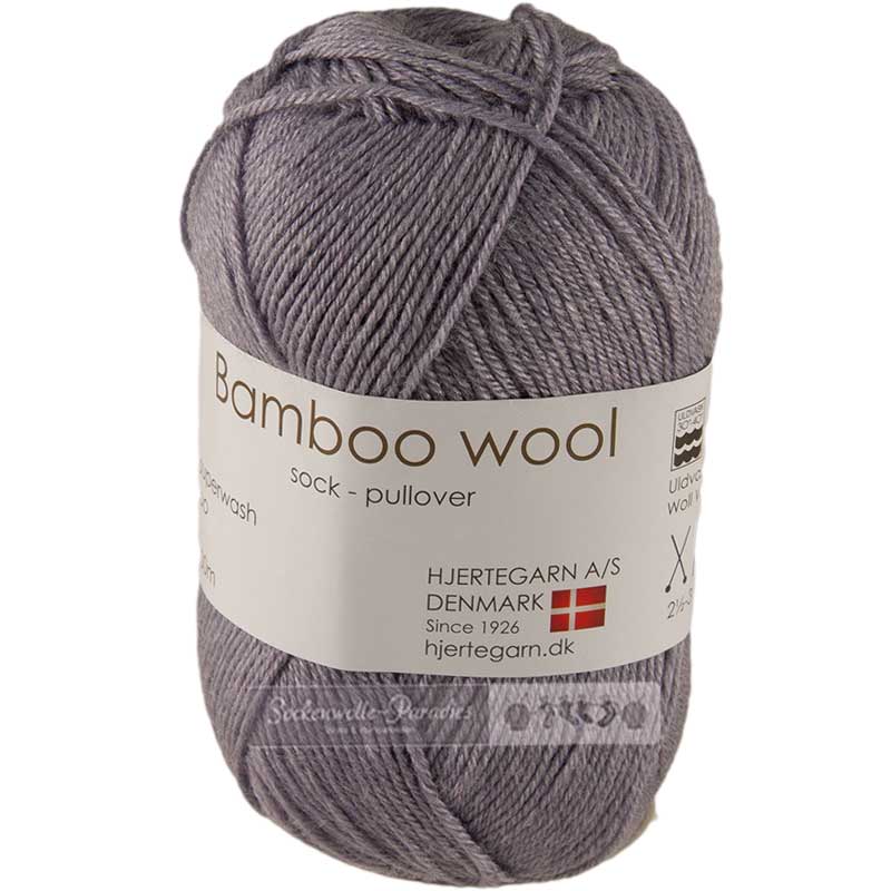 Hjertegarn Bamboo wool Farbe 3906 mauve