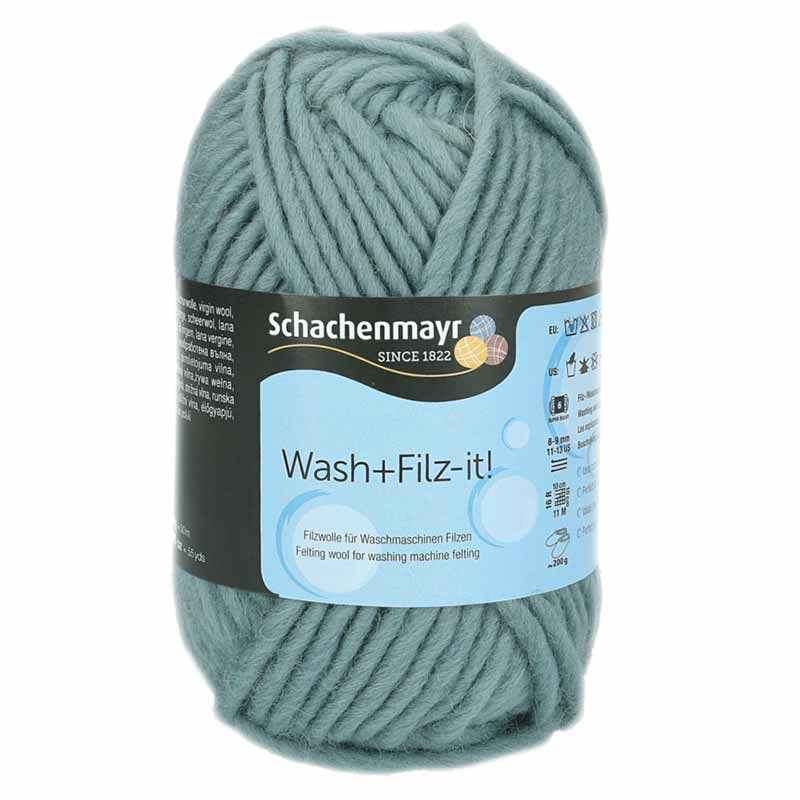 Schachenmayr Wash+Filz-it! Farbe 46 aqua