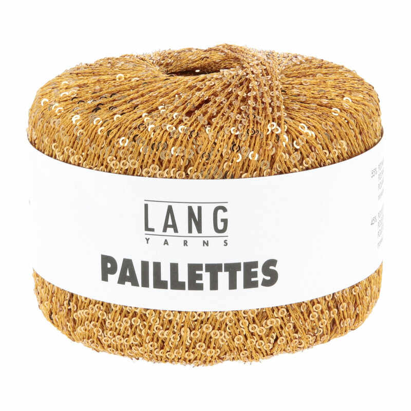 Lang Yarns Paillettes Farbe 49 goldgelb