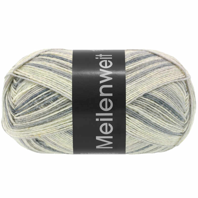 Lana Grossa Meilenweit 100 Denim Mix Farbe 4656