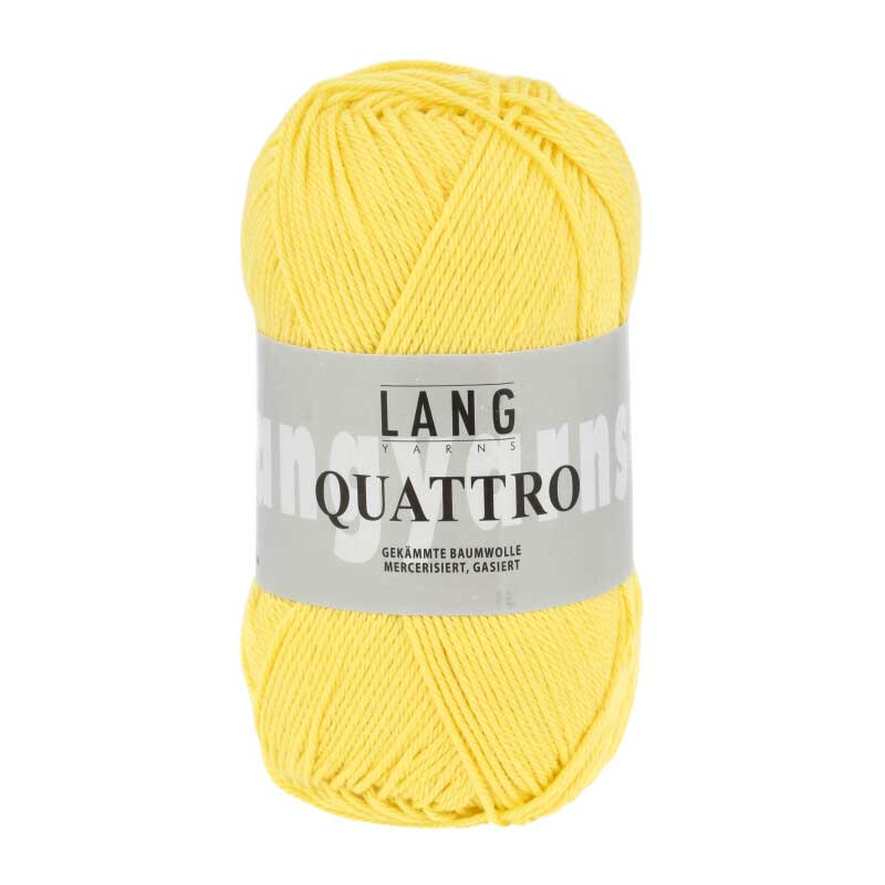 Lang Yarns Quattro Farbe 0113 hellgelb