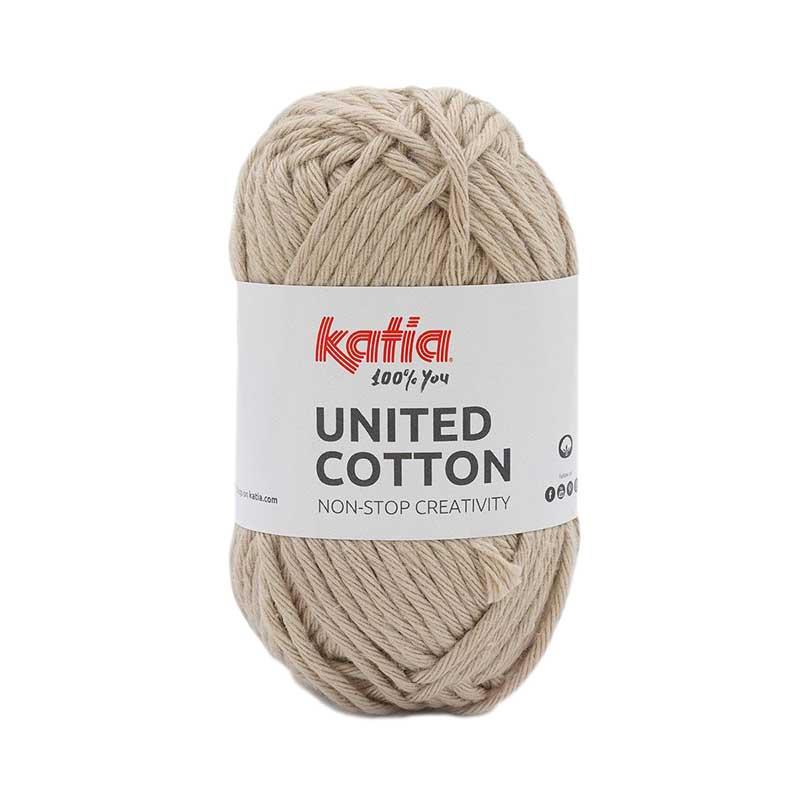 Katia United Cotton Farbe 13 stein