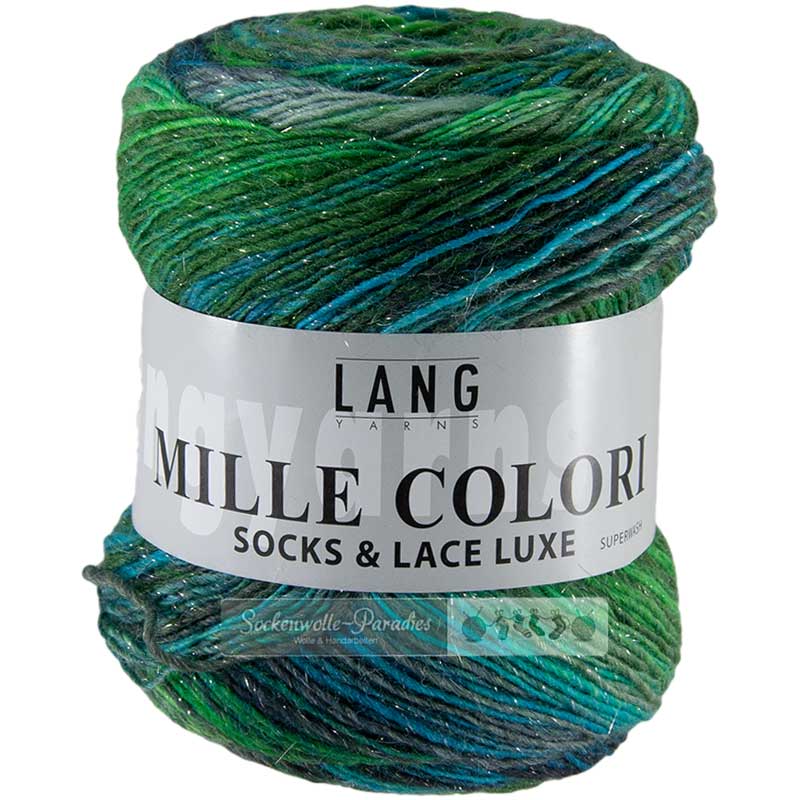 Lang Yarns Mille Colori Socks & Lace Luxe Farbe 17