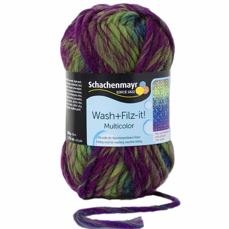 Schachenmayr Wash+Filz-it! Multicolor 224 karibik multicolor