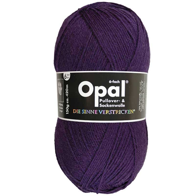 Opal Uni 6-fach 7902 violett