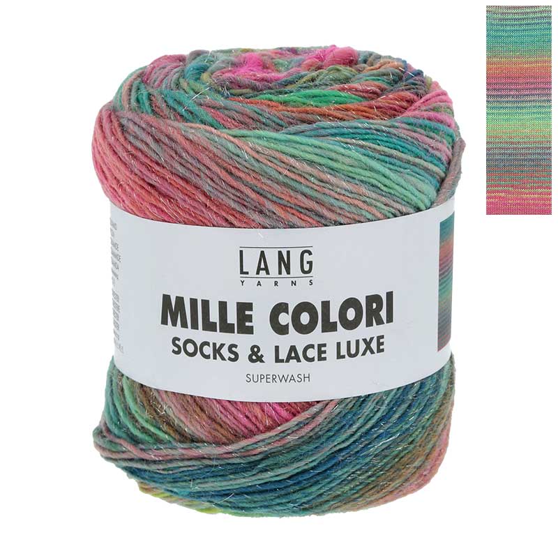 Lang Yarns Mille Colori Socks & Lace Luxe Farbe 200