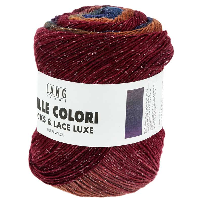 Lang Yarns Mille Colori Socks & Lace Luxe Farbe 214