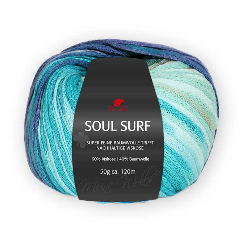 Pro Lana Soul Surf Fb. 85 türkis/petrol