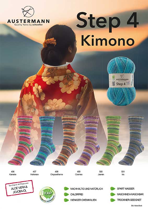 Austermann Step 4 Kimono Farbe  500 Jasmin