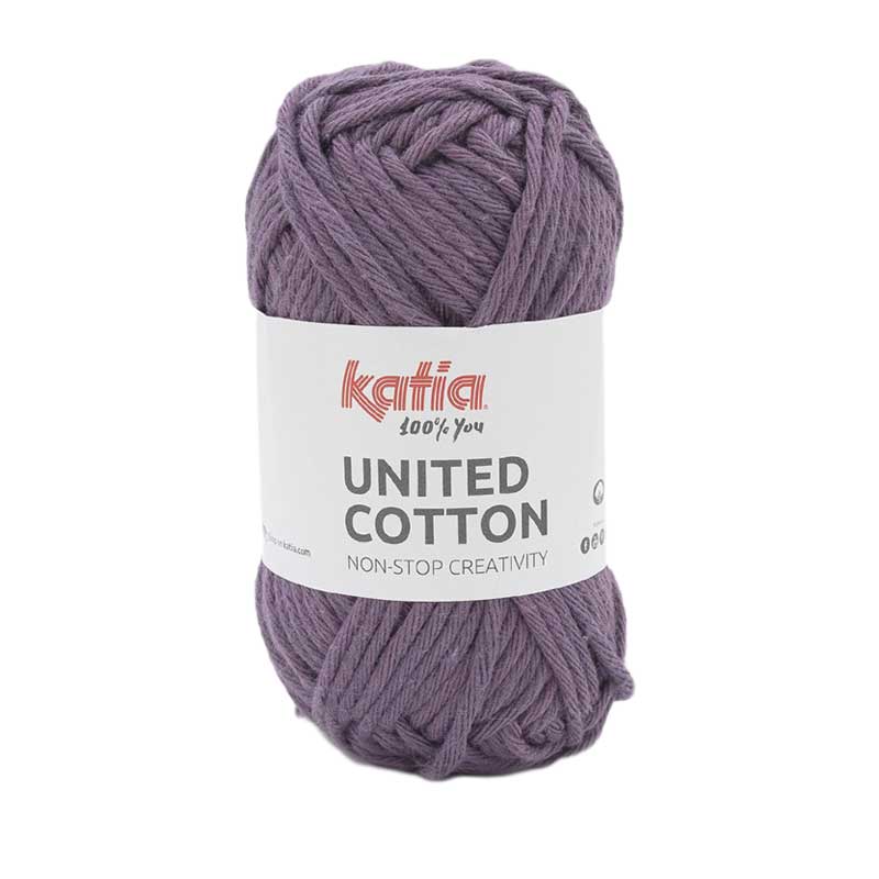 Katia United Cotton Farbe 24 perlbrombeer