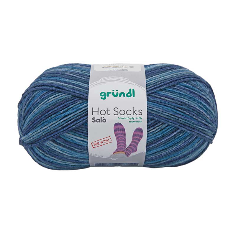 Gruendl Hot Socks Saló 6-fach Farbe 6