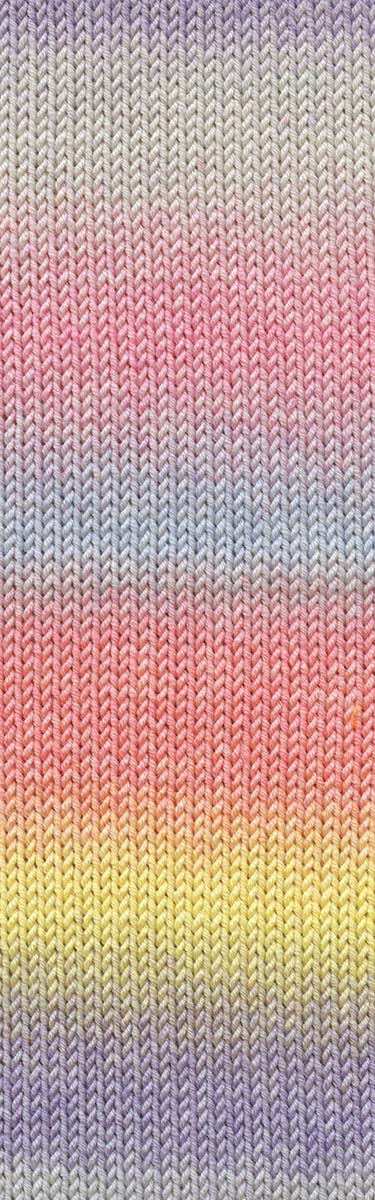 Lang Yarns Merino 120 Dégradé Farbe 0015 rosa-gelb