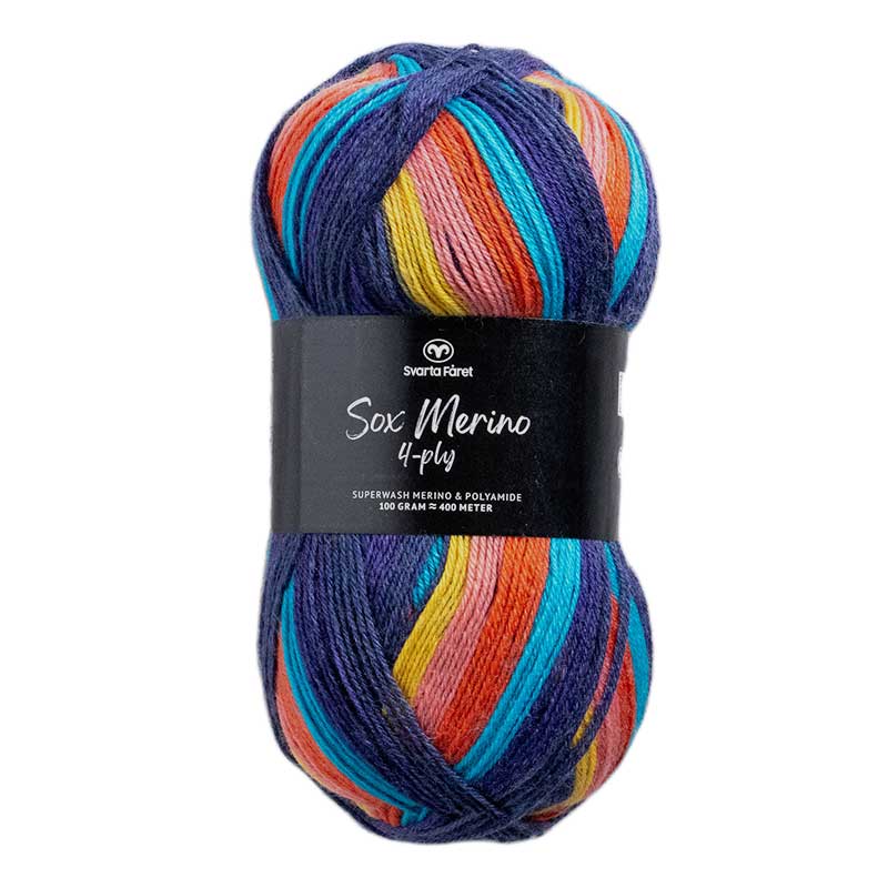 Svarta Fåret Sox Merino Color 444022