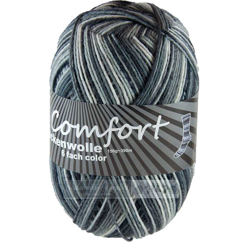 Comfort Sockenwolle Variety 6-fach Farbe 634-11